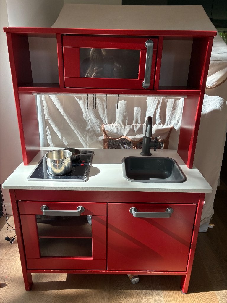 Speelkeuken, Ophalen, Gebruikt, Hout, Speelkeuken