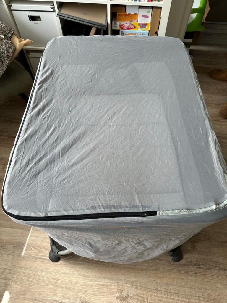 Nuna Sena campingbedje met extra's, Kinderen en Baby's, Babywiegjes en Ledikanten, Ophalen, Gebruikt, Reisbedje