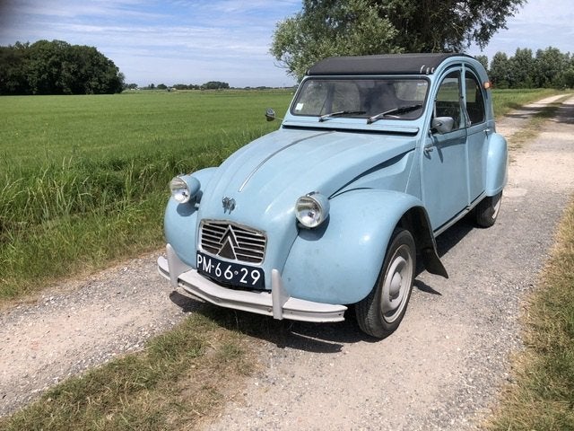 Citroën 2cv 18 pk 1964, Blauw, Handgeschakeld, Particulier, 425 cc