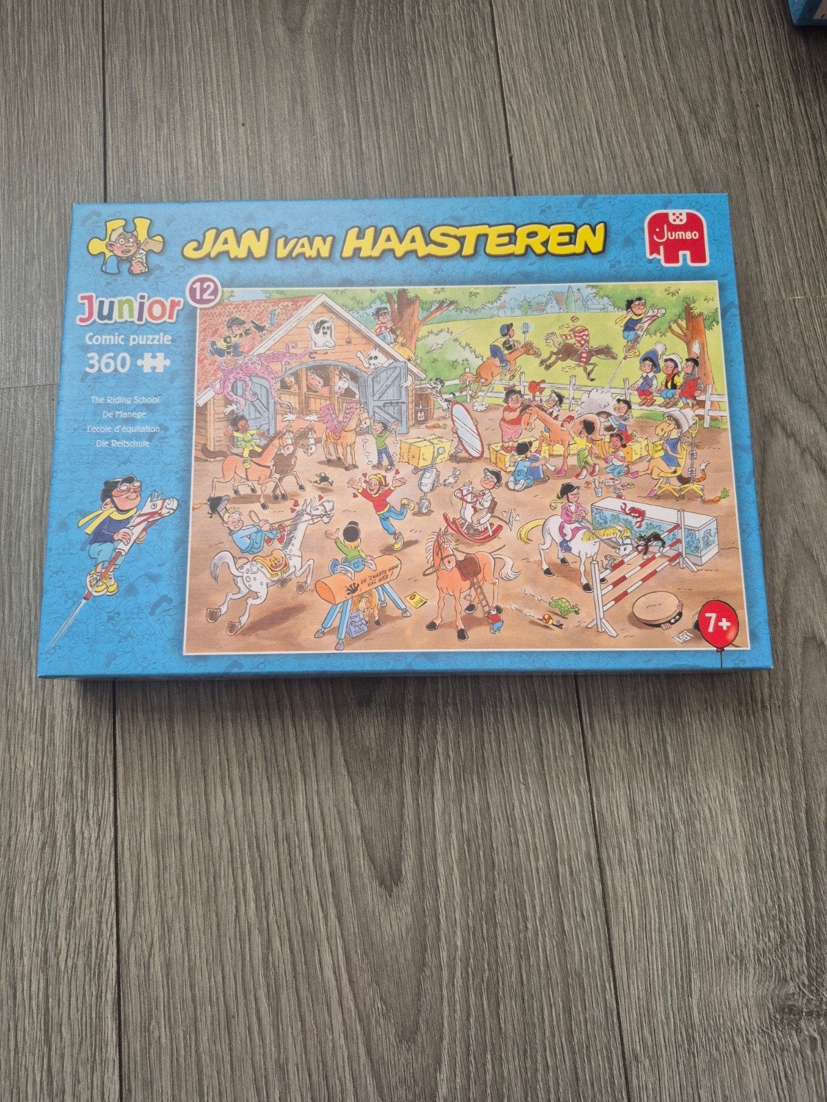 Jan van Haasteren Junior Puzzels - 4 stuks, Ophalen, Meer dan 50 stukjes, Zo goed als nieuw, 6 jaar of ouder