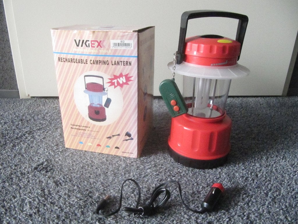 Campinglamp oplaadbaar, Ophalen of Verzenden, Nieuw
