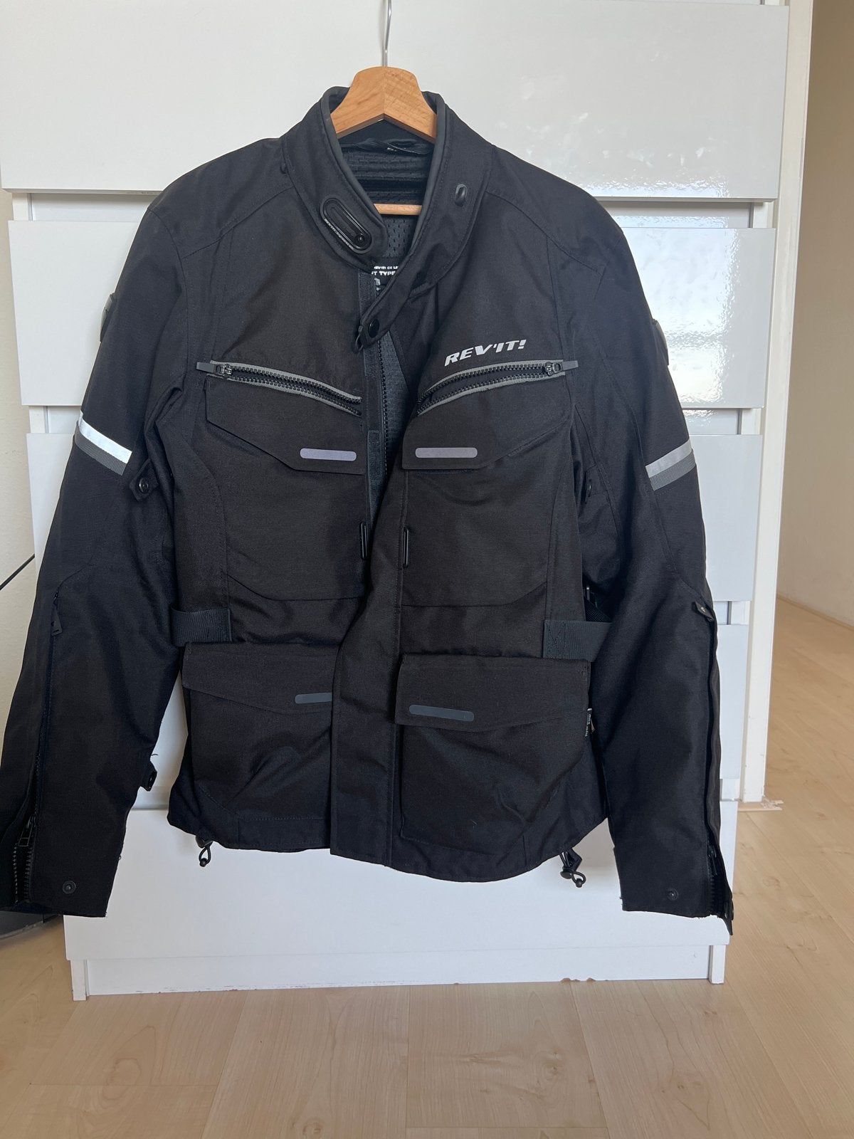 Rev'it! Motorjas Outback 3 H2O maat M - ZGAN, Ophalen of Verzenden, Tweedehands, Heren, Jas | textiel