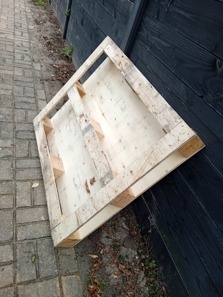 Pallet gratis, Ophalen, Gebruikt, 50 mm of meer, Minder dan 200 cm