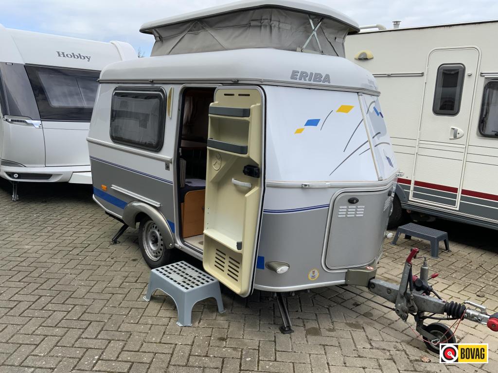 Eriba Puck 2e Pinksterdag open, Caravans en Kamperen, Overige typen, Standaardzit, Tot en met 2, Bedrijf