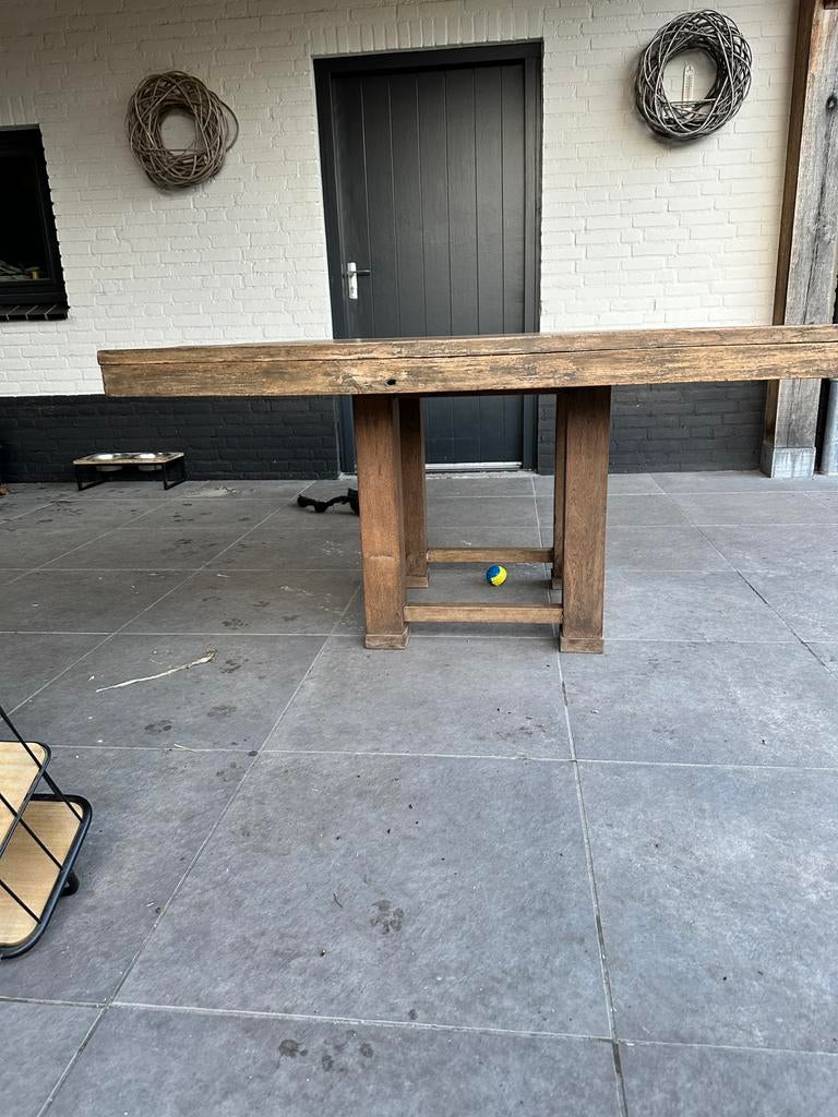 Vierkante tafel, Ophalen, Gebruikt, Vijf personen of meer, Robuust