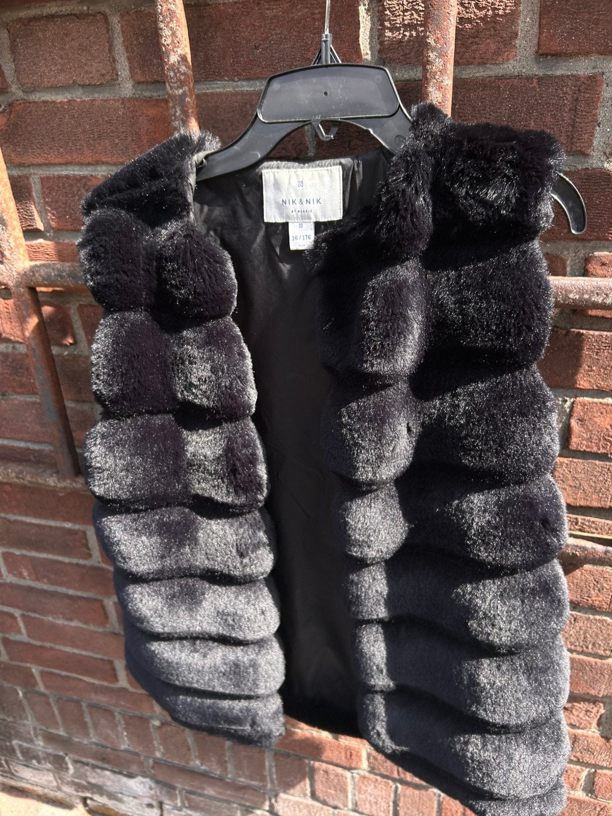 Nik&Nik bodywarmer 176, Kinderen en Baby's, Ophalen of Verzenden, Zo goed als nieuw, Meisje, Jas