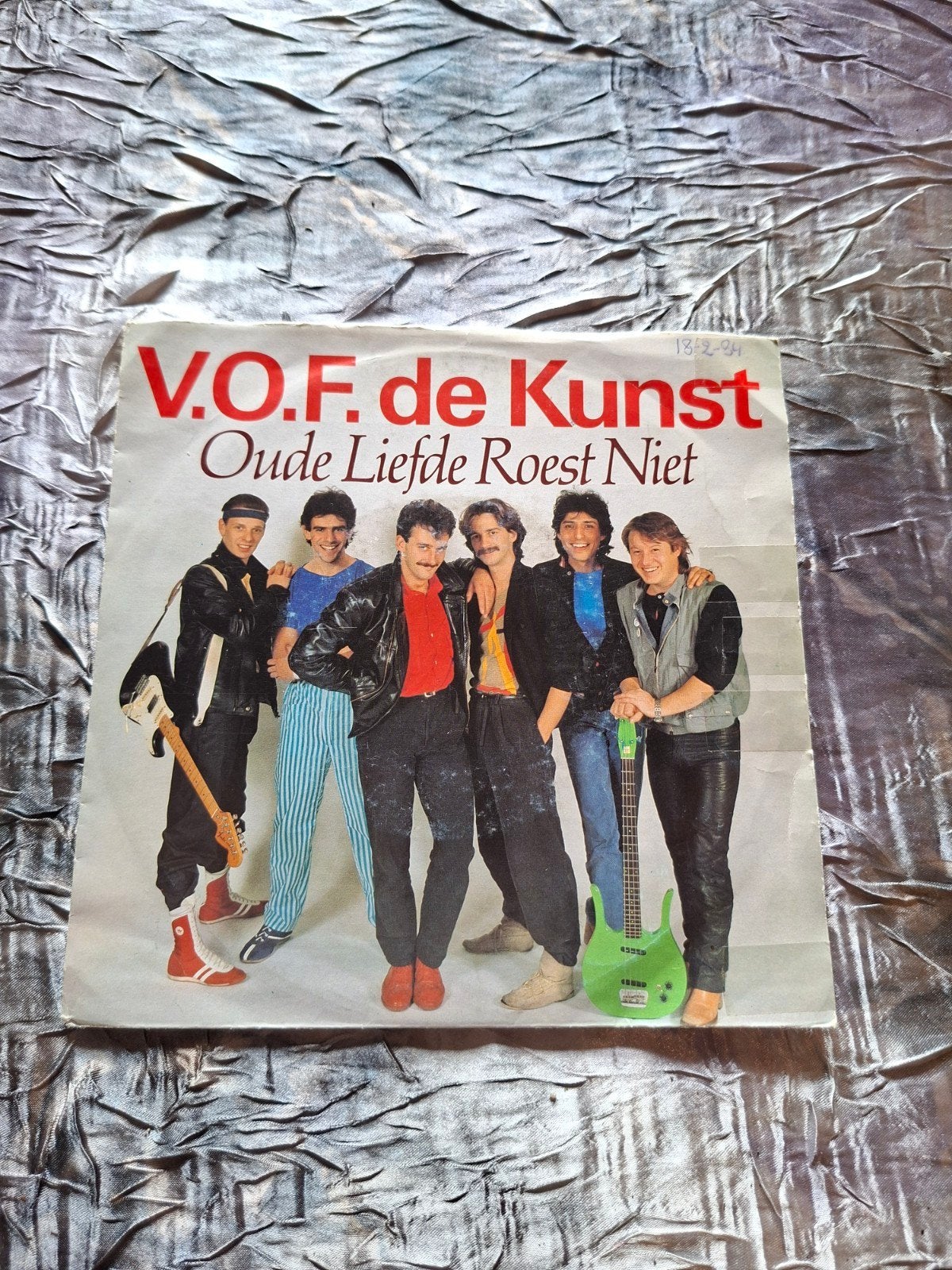 V.O.F. de Kunst - Oude Liefde Roest Niet (Single), Gebruikt, 7 inch, Ophalen of Verzenden, EP