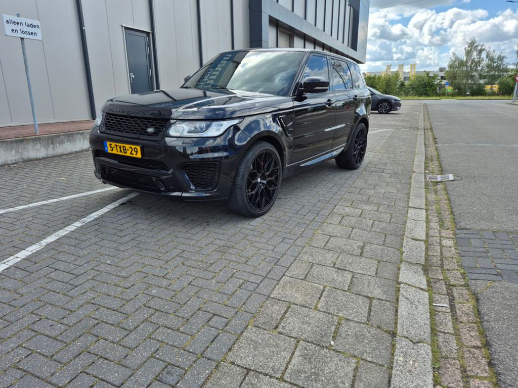 Land Rover Range Rover (sport) 3.0 Sdv6 AUT 2014 svr pakket, Auto's, Land Rover, Euro 5, Zwart, 2993 cc, 255 €/maand