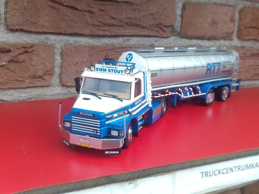 Tekno  Scania  142  Torpedo  van  Siem  Stout., Ophalen of Verzenden, Nieuw, Bus of Vrachtwagen, Tekno