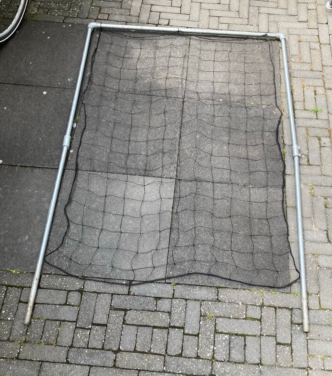 Klimrek van de makkelijke moestuin 130,5 cm bij 200 cm, Ophalen, Gebruikt, 100 cm of meer, Balkon