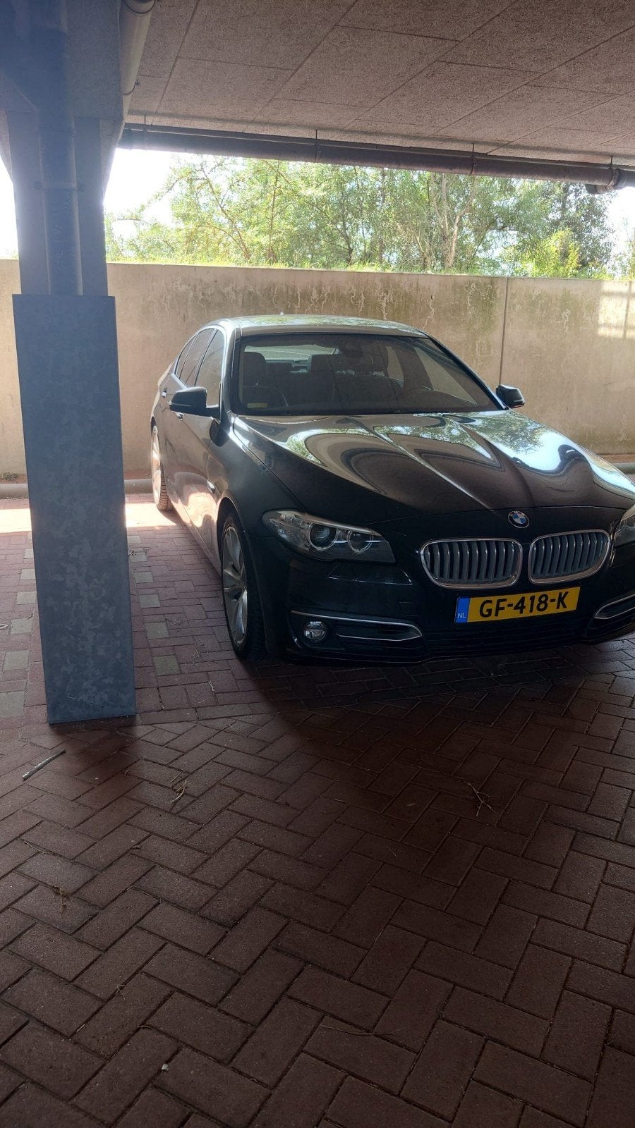 BMW 5-Serie 525D 160KW Sedan Aut8 2013 Zwart Rookt✅, Auto diversen, Schadeauto's, Automaat, 1995 cc, Zwart, Diesel
