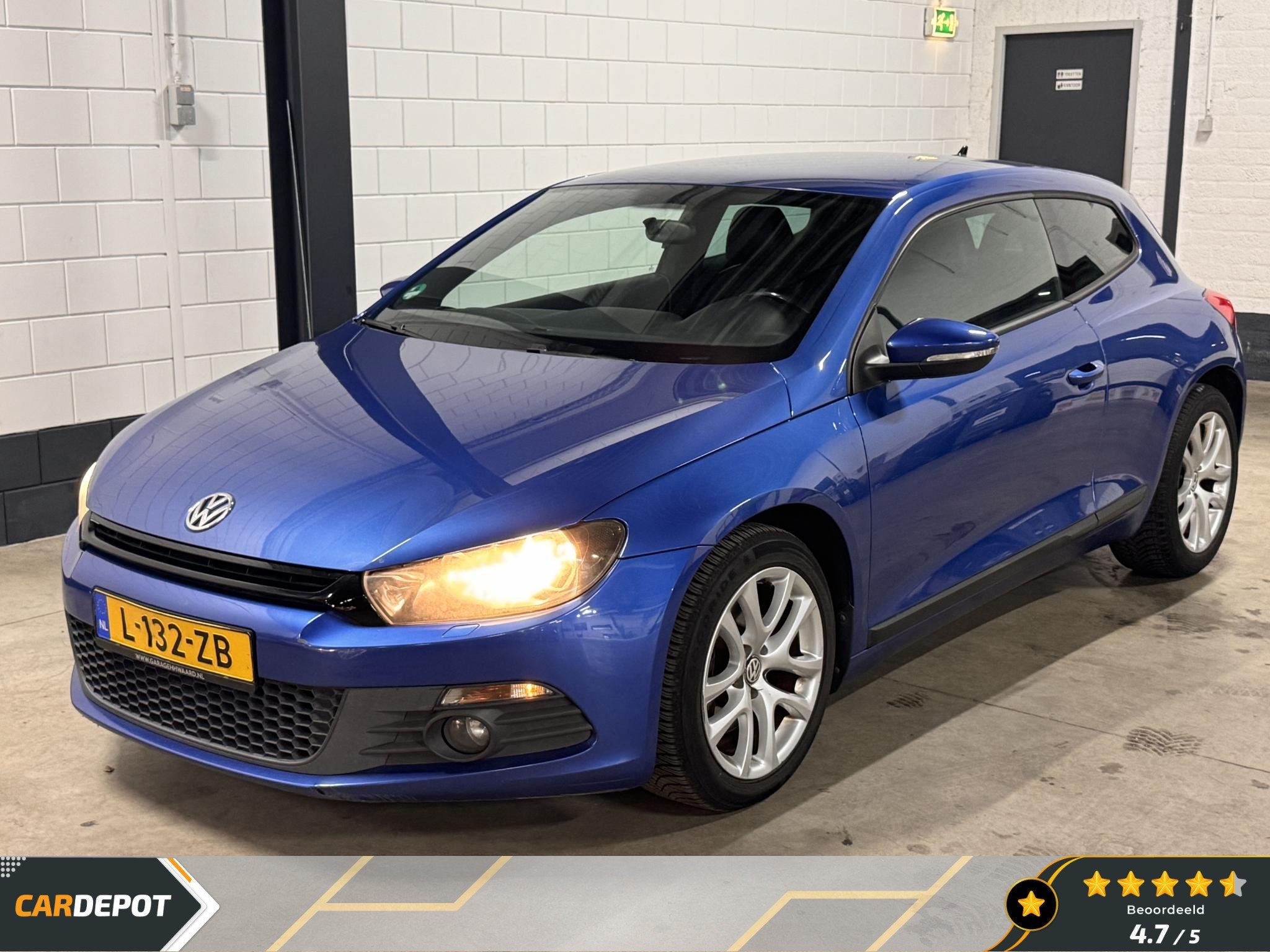 Volkswagen Scirocco 1.4 TSI Nette Wagen Vol Jaar APK, Auto's, Voorwielaandrijving, Euro 5, Gebruikt, Zwart
