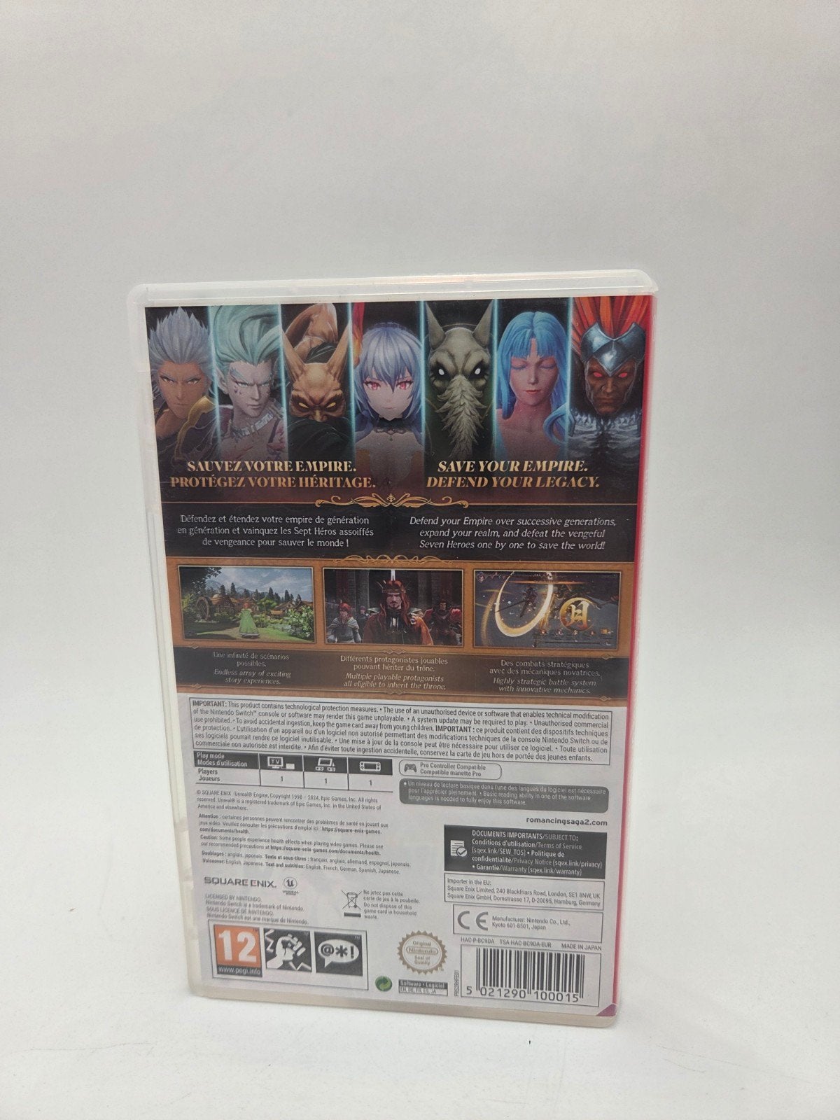 Romancing SaGa 2 - Nintendo Switch, Ophalen of Verzenden, Retro Games, Marktplaats@Gameshopzwolle.nl, Zwolle