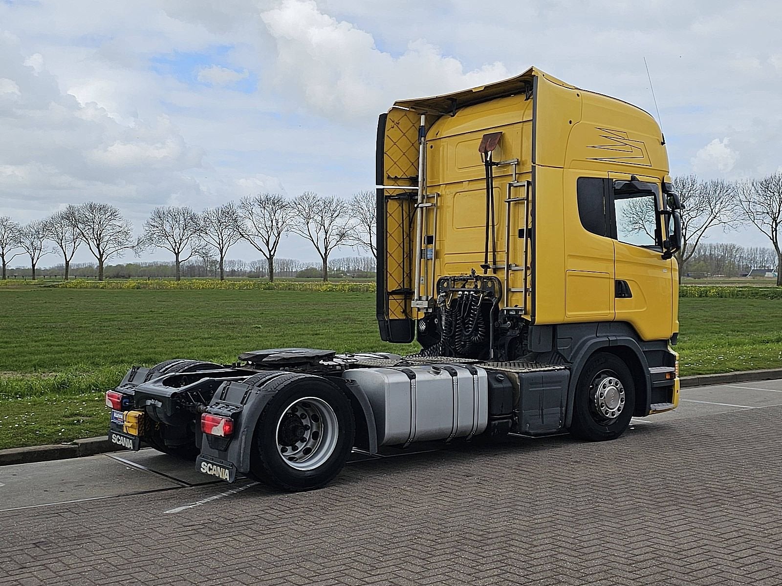 SCANIA R410, Auto's, Automaat, Euro 6, Scania, Geel