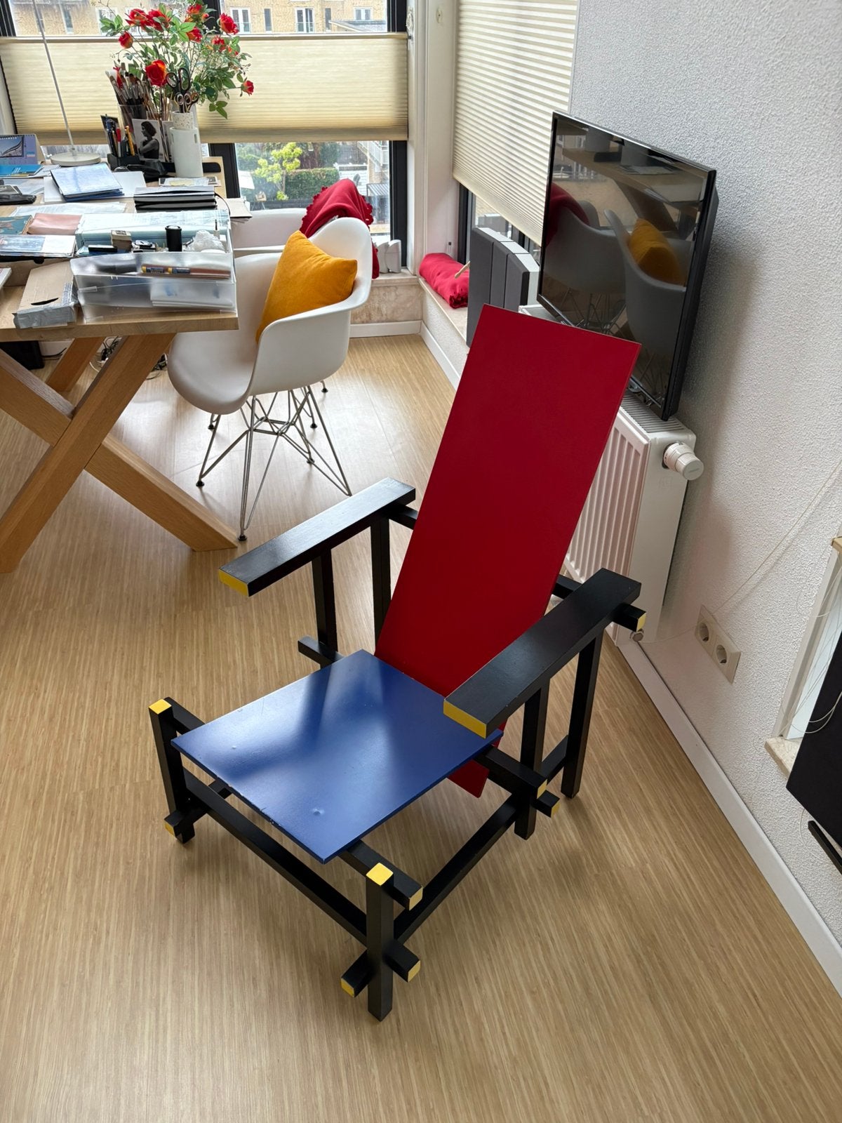 Rietveld stoel kopie, Antiek en Kunst, Antiek | Meubels | Stoelen en Banken, Ophalen