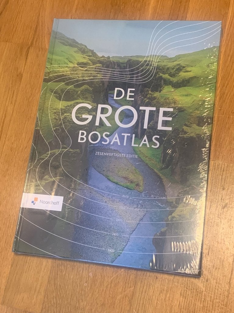 Grote Bosatlas 56e zesenvijftigste editie, Boeken, Schoolboeken, Verzenden, Nieuw, VWO, Aardrijkskunde