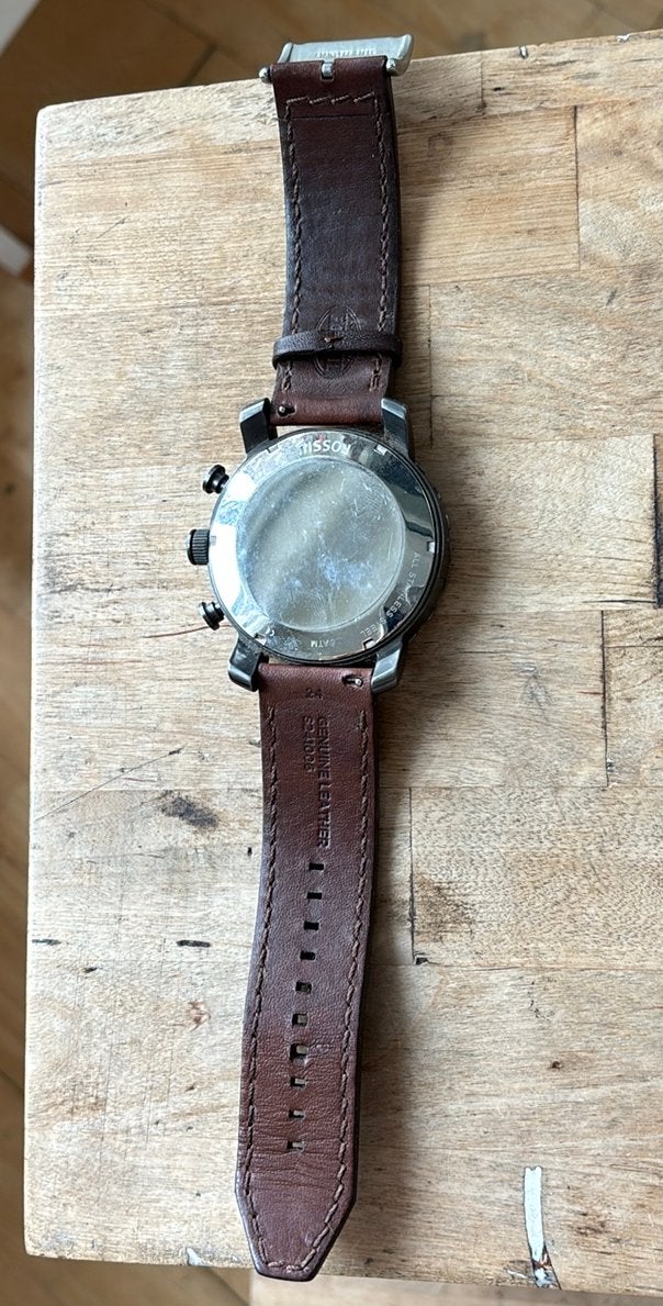 Heren horloge Fossil Nate JR1424, Overige merken, Staal, Polshorloge, Ophalen of Verzenden