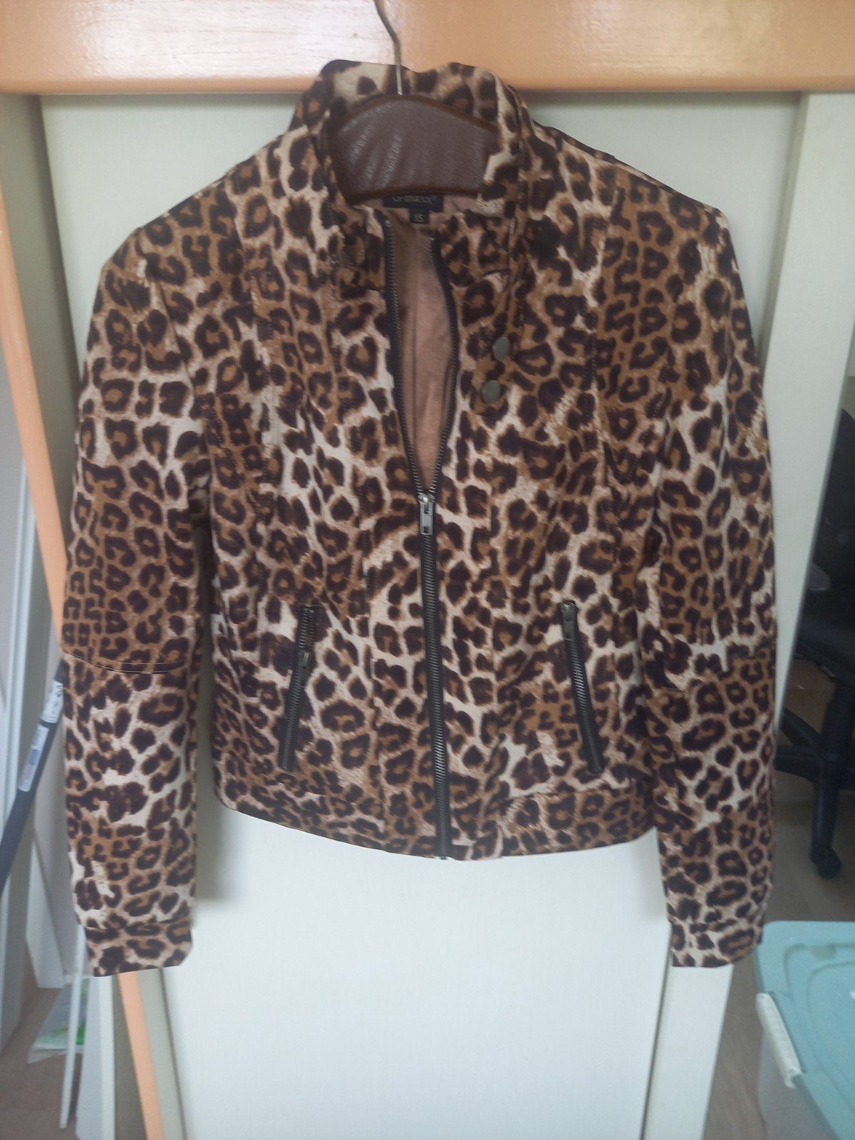 Nieuwe G-maxx panterprint jasje maat XS, Kleding | Dames, Jassen | Winter, Bruin, Nieuw, Ophalen of Verzenden, G-maxx