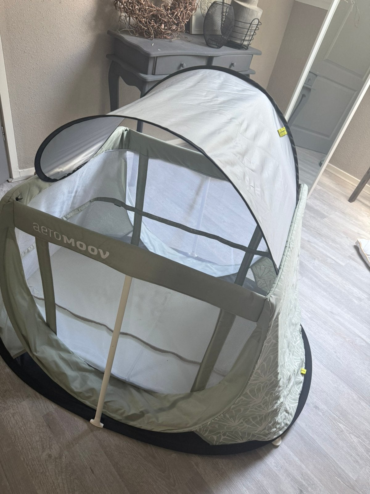 AeroMoov Instant Travel Cot – Reisbedje – Nieuwstaat, Kinderen en Baby's, Ophalen of Verzenden, Zo goed als nieuw