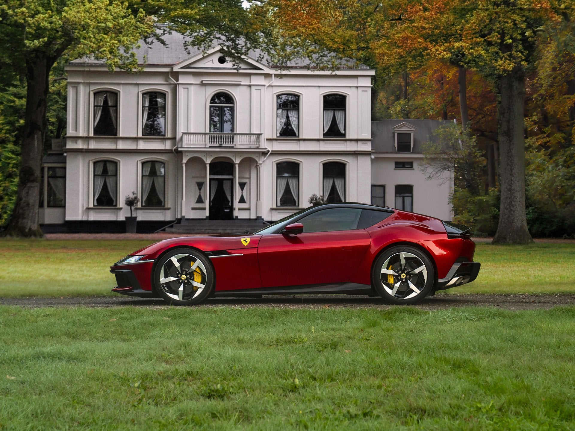 Ferrari 12Cilindri 6.5 V12 | Airbrushed shields | Full carbo, Auto's, Automaat, Dealer onderhouden, Achterwielaandrijving, Gebruikt