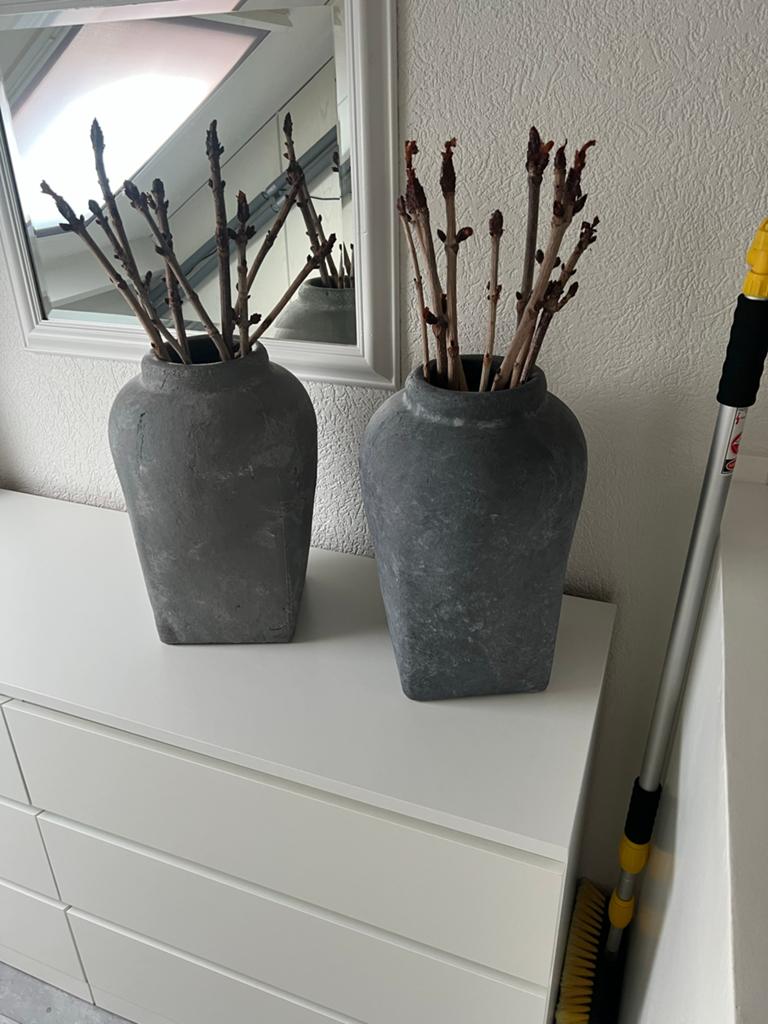 Set van 2 decoratieve vazen, Brynxz, Ophalen, Zo goed als nieuw