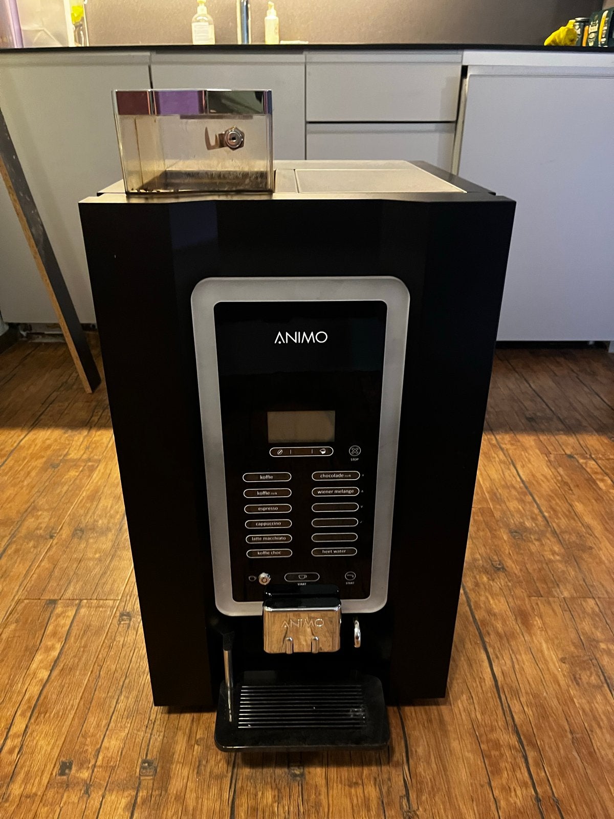Animo OptiBean Touch Koffiemachine - Gebruikt, Ophalen, Gebruikt, 10 kopjes of meer, Koffiemachine