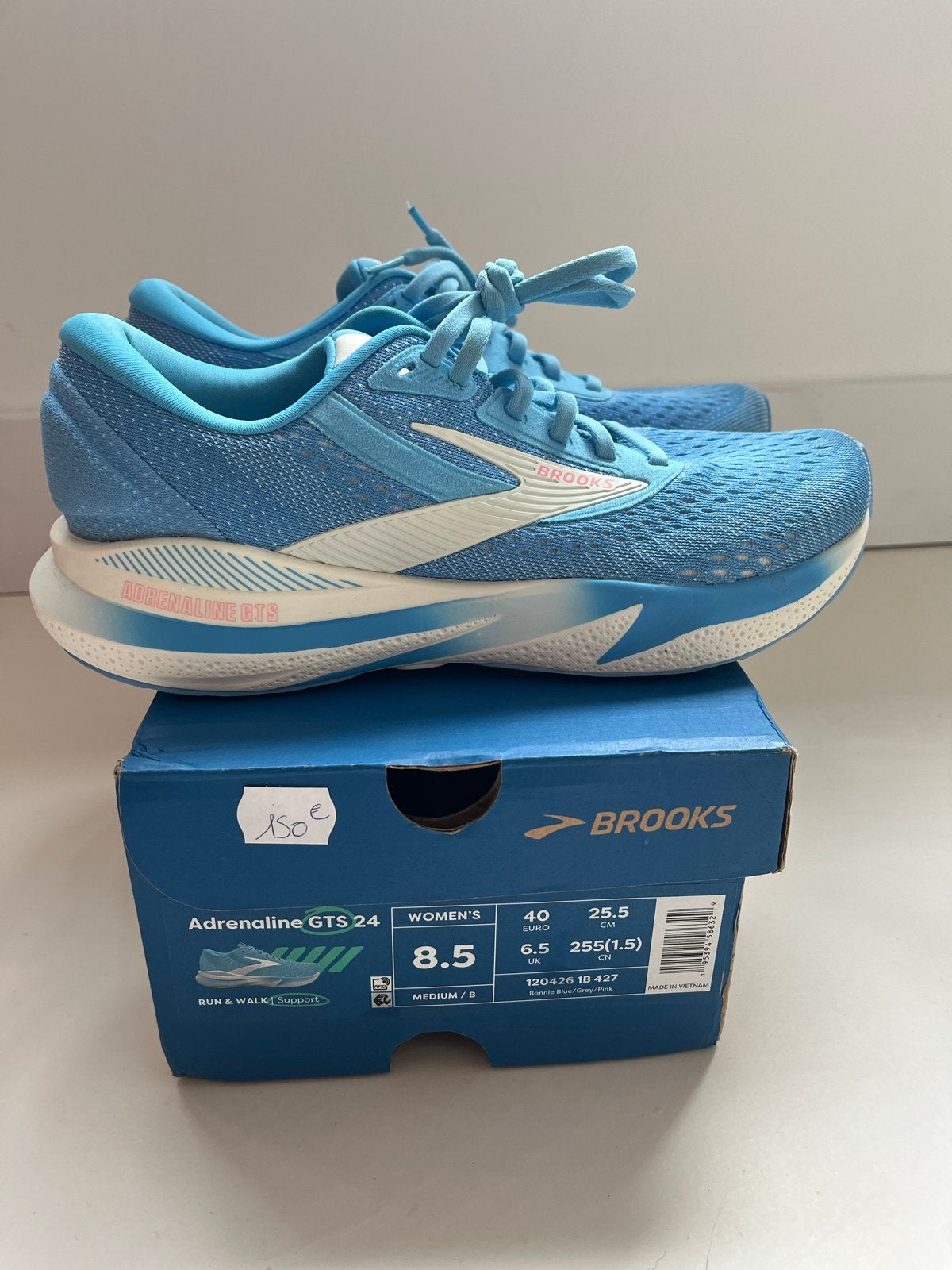 Brooks Adrenaline GTS 24 dames hardloopschoenen maat 40, Overige merken, Hardloopschoenen, Ophalen of Verzenden, Zo goed als nieuw