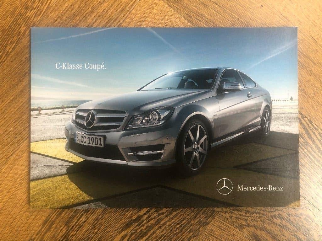 Folder, brochure Mercedes-Benz C-klasse coupe C204 2011, Nieuw, Mercedes-Benz, Mercedes, Ophalen of Verzenden