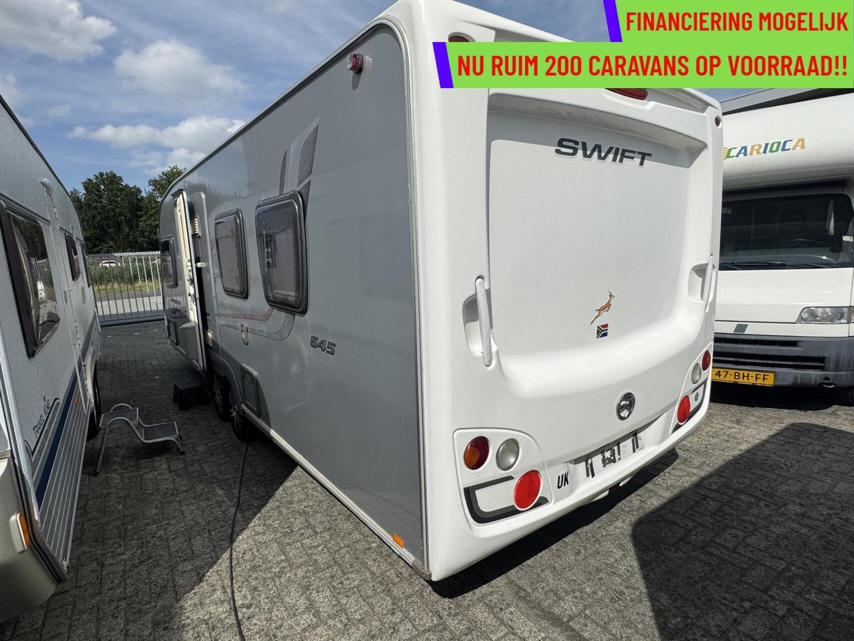 Swift Conqueror 645 ALDE KACHEL + DOUCHE + VOORTENT, Bedrijf, Swift