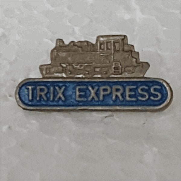 SP0136 Speldje Trix Express blauw, Verzamelen, Speldjes, Pins en Buttons, Ophalen of Verzenden, Gebruikt, Overige onderwerpen