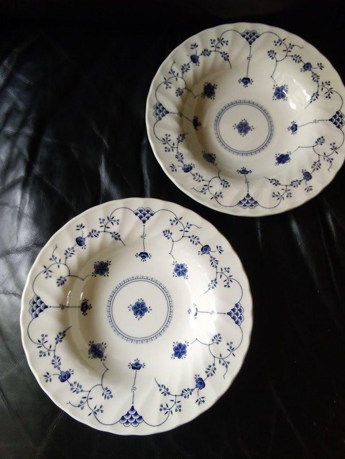 Soep / pasta borden, (2) The Georgian Collection, Churchill, Antiek en Kunst, Ophalen of Verzenden