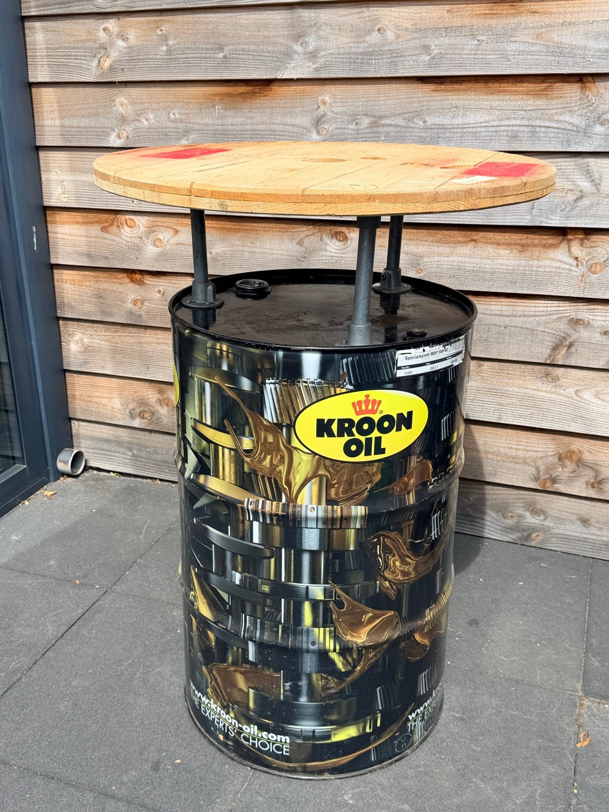 Kroon Oil Olievat Tafel - Uniek Design, Ophalen, Gebruikt