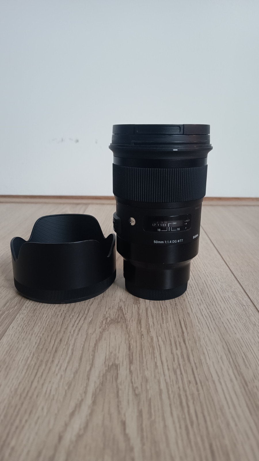 Sigma 50mm 1:1.4 DG Art lens voor Sony E-mount, Audio, Tv en Foto, Sony E-mount, Sigma, Ophalen of Verzenden, Zo goed als nieuw