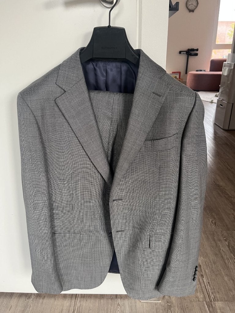 Suitsupply Napoli, maat 50, Maat 48/50 (M), Ophalen of Verzenden, Zo goed als nieuw, Grijs