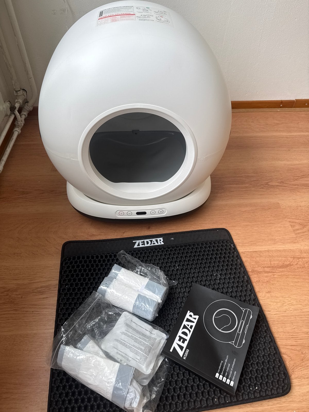 Zedar k1200, Dieren en Toebehoren, Ophalen, Zelfreinigend