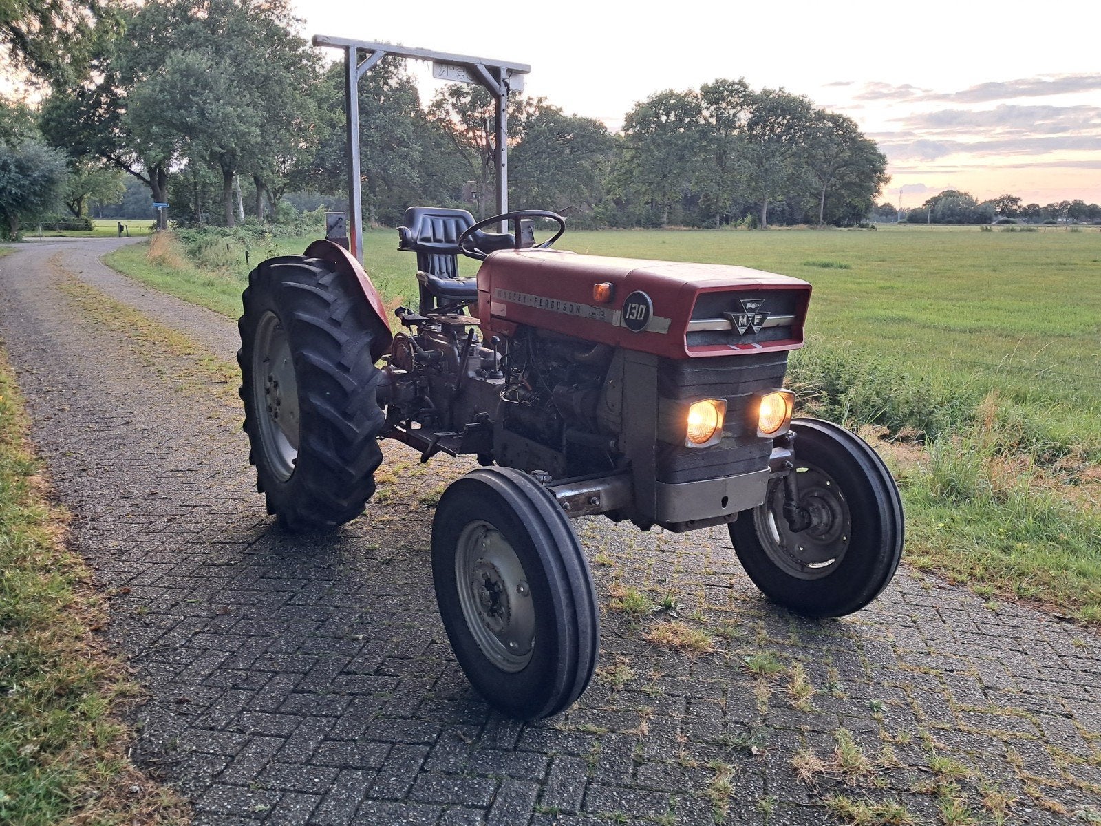 Massey ferguson 130, Ophalen, Gebruikt