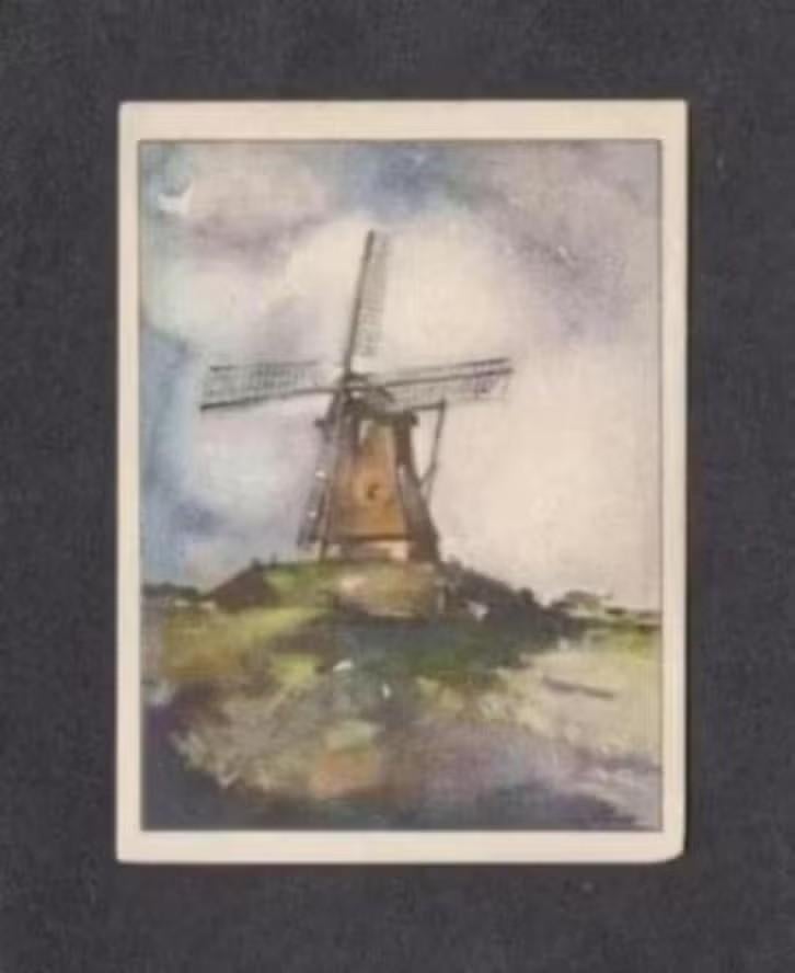Albumplaatje Aalden Molen Drenthe (98)., Ophalen of Verzenden, Zo goed als nieuw
