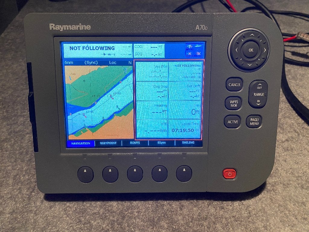 Raymarine A70D Chartplotter & HD Digital Sonar Werkend, Ophalen of Verzenden, Radar
