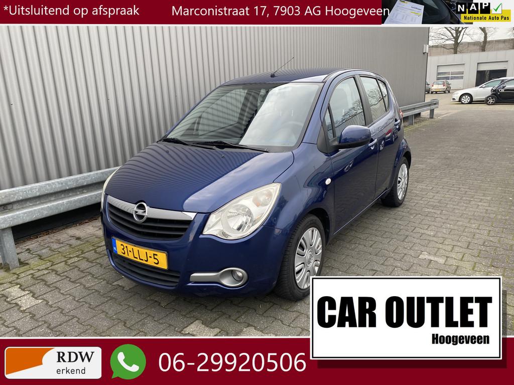 Opel Agila 1.2 Enjoy 167Dkm, Aiconditioning, Trekhaak, – I, Auto's, Opel, Voorwielaandrijving, Elektrische ramen, 4 cilinders