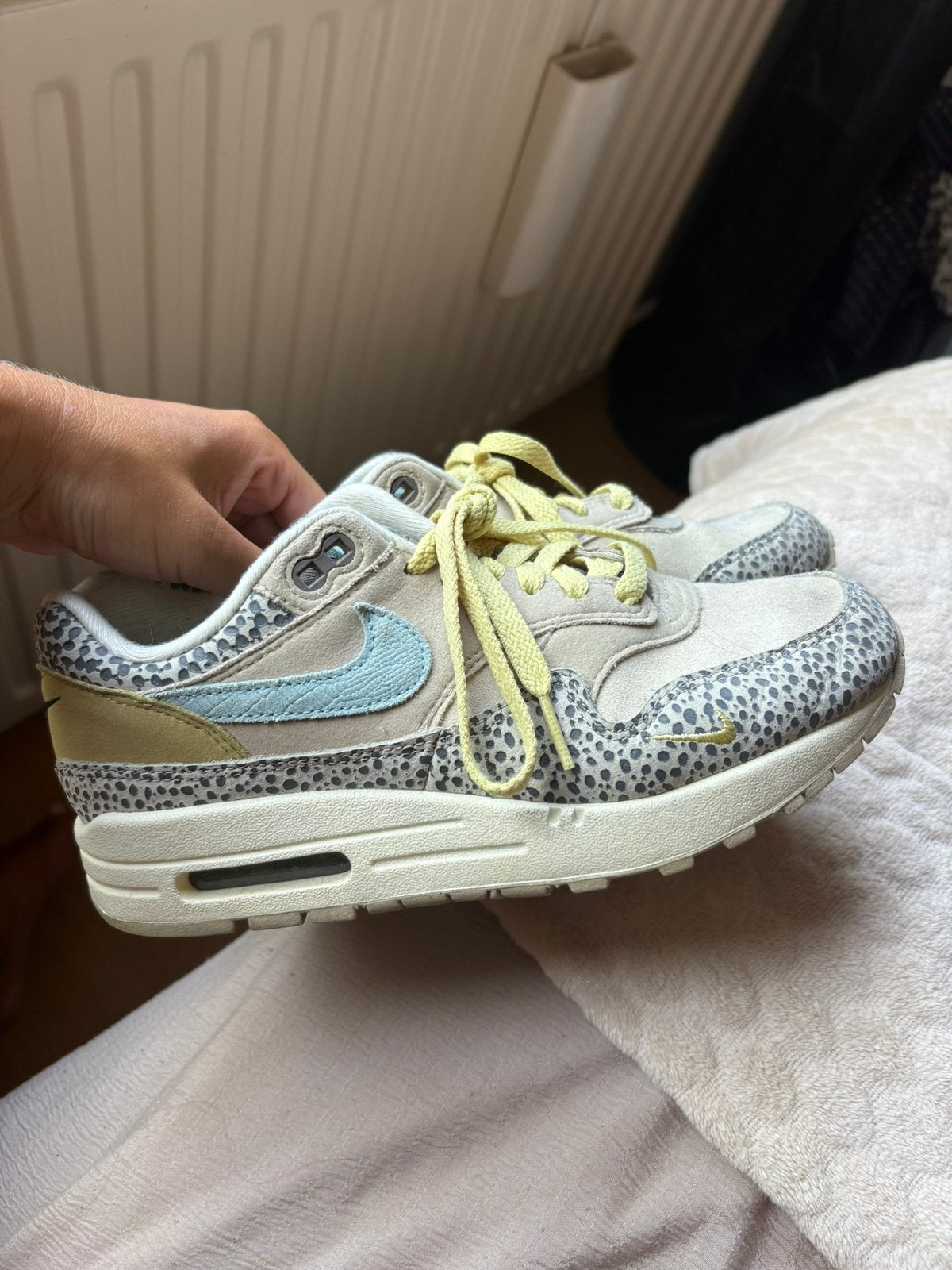 Nike air max 1 cobblestone, Ophalen, Overige kleuren, Sneakers of Gympen, Zo goed als nieuw