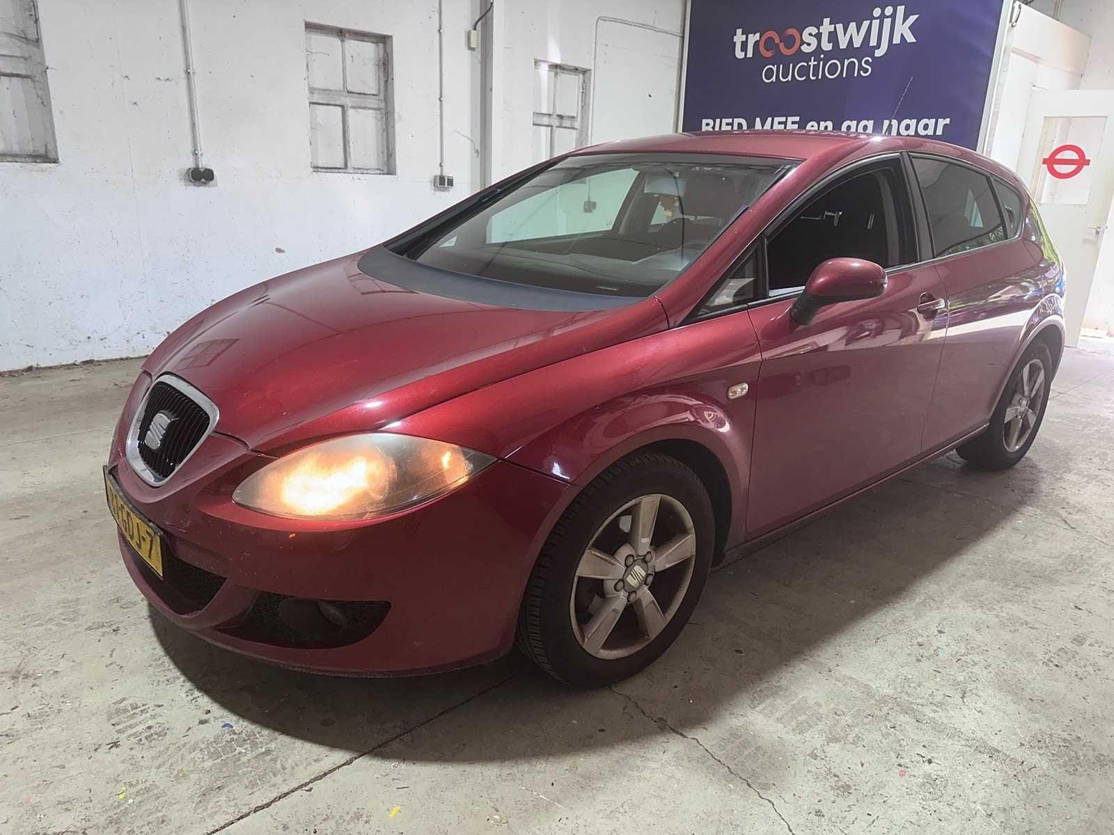 SEAT - Leon - 1.6 Sport - 81-GDJ-7- 2008, Auto's, Gebruikt, 4 cilinders, Leon, Euro 4