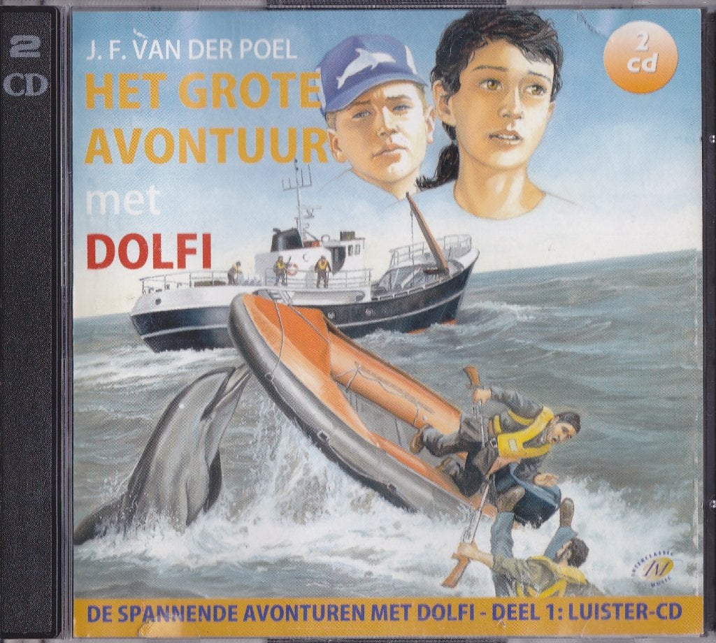 Luister-Cd Het grote avontuur met Dolfi | Deel 1, Ophalen, Cd