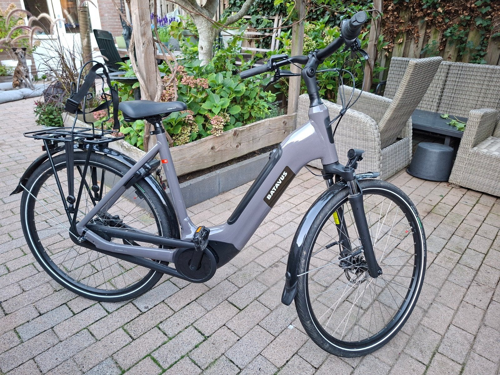 Batavus Altura E-go elektrische fiets (56 cm), Fietsen en Brommers, 55 tot 59 cm, Ophalen, Zo goed als nieuw, Batavus