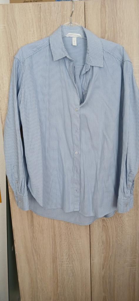 Nieuwe gestreepte h&m blouse mt xs, Ophalen of Verzenden, Nieuw, Maat 34 (XS) of kleiner, Blauw
