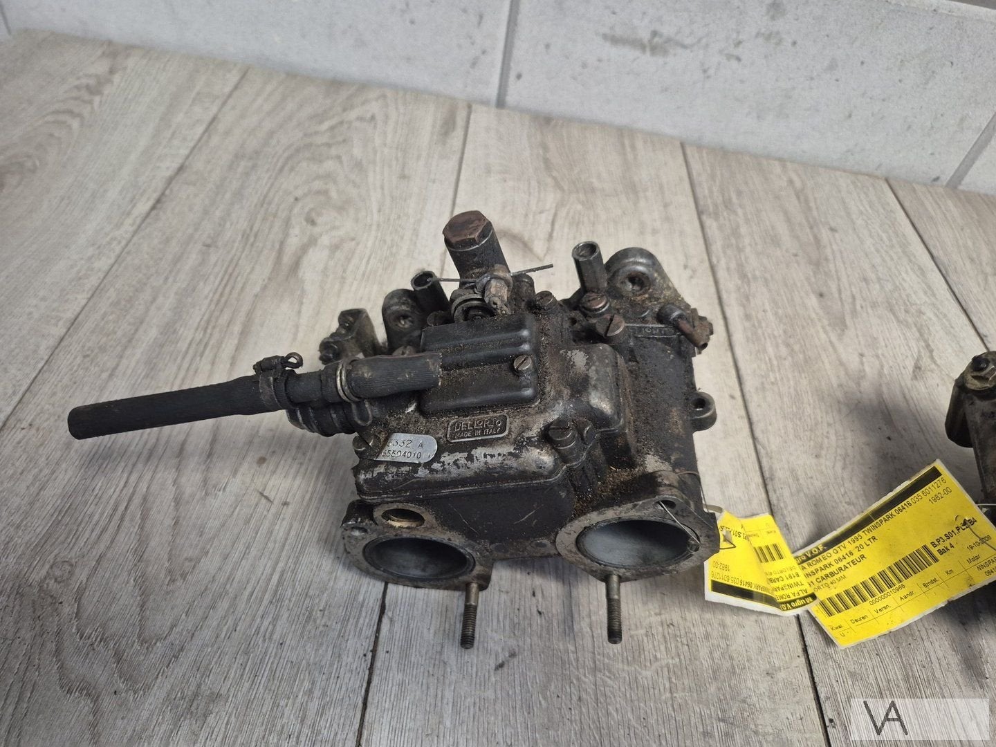 Carburateur set van Alfa Romeo GTV / 75 Dellorto DHLA40, Gebruikt, -, -, Ophalen of Verzenden