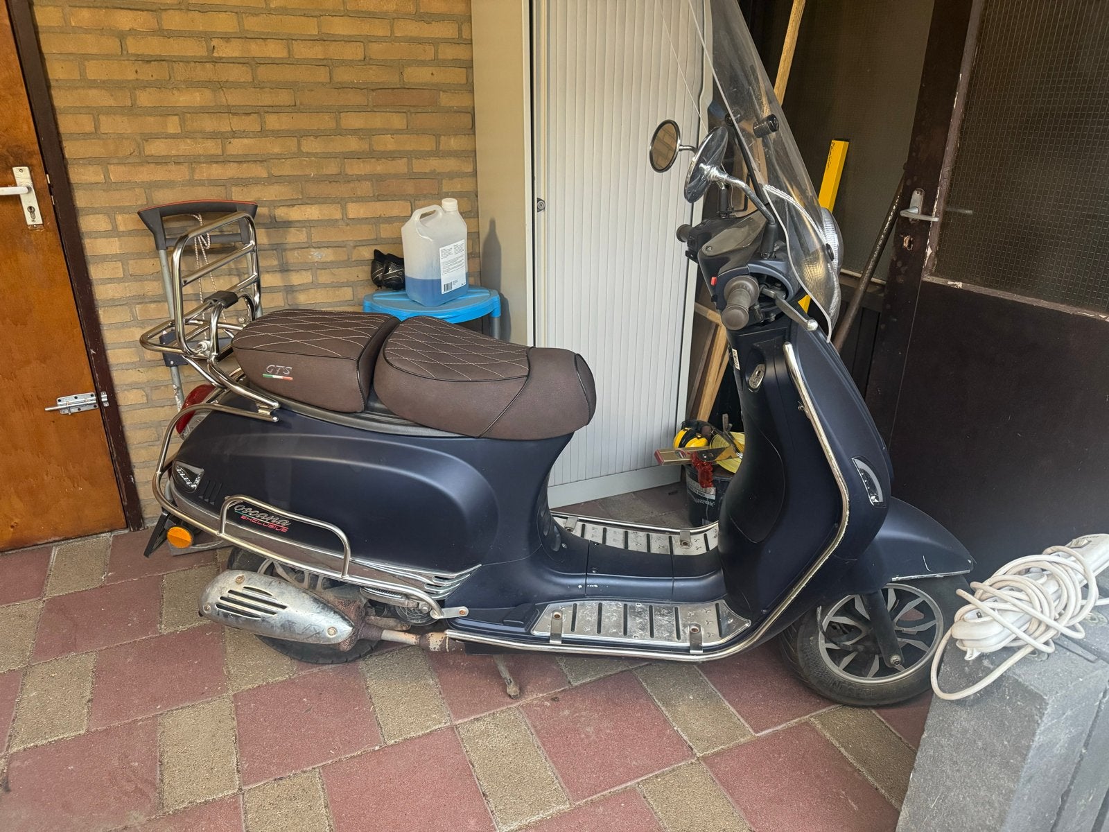 Toscana GTS Exclusieve Scooter - Blauw Kenteken (2021), Overige merken, Gebruikt, Ophalen of Verzenden, Benzine