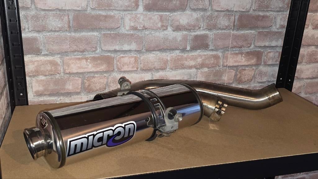 Honda CBR1000rr CBR600rr micron demper uitlaat pc40 sc57, Ophalen of Verzenden