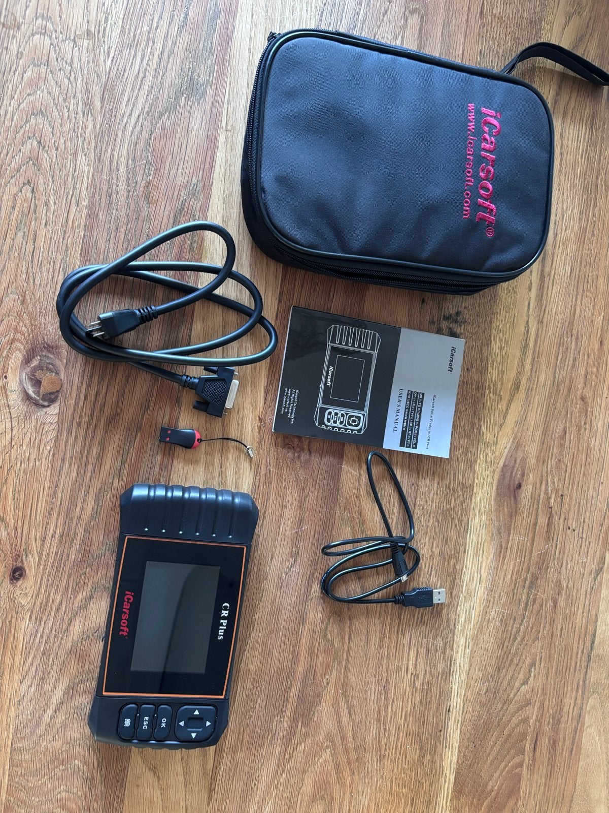 iCarsoft CR Plus (CR+) Universele Diagnosetester, Ophalen of Verzenden, Zo goed als nieuw
