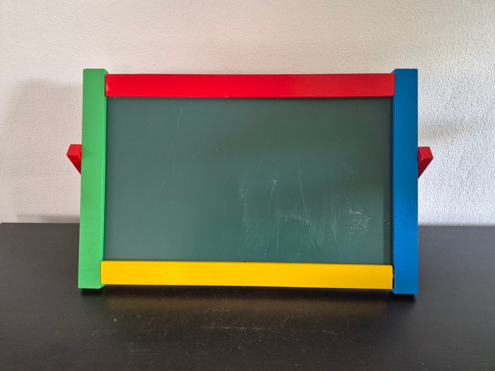 Vintage krijtbord voor kinderen - kleurrijk en educatief, Ophalen of Verzenden, Gebruikt, Taal en Lezen
