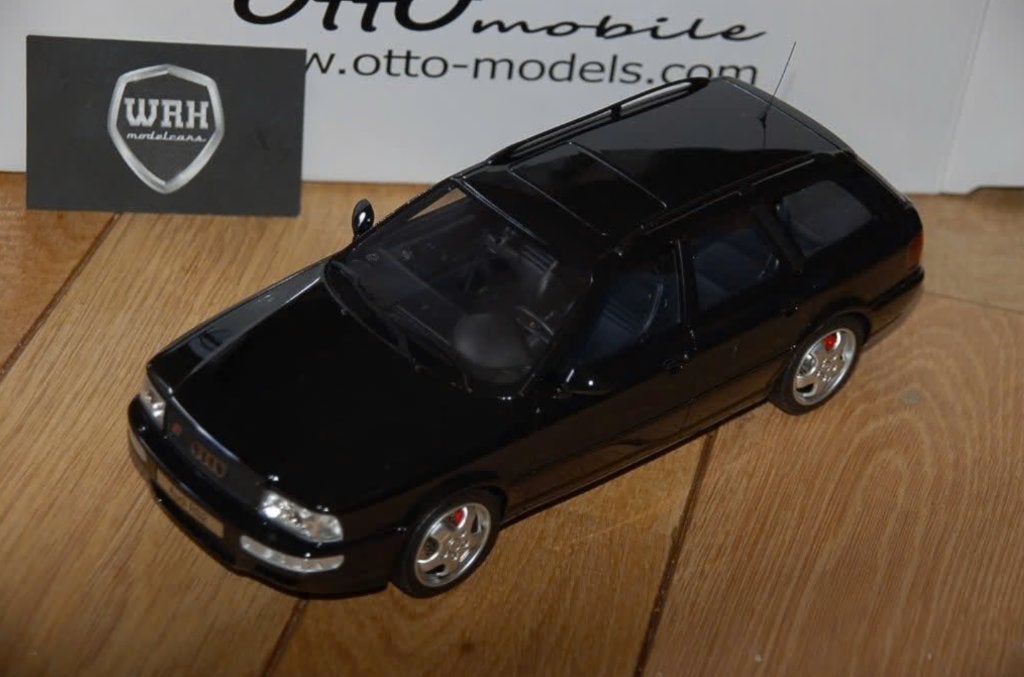 1:18 AUDI RS2 AVANT Black Otto mobile OT565 in box WRH, Verzenden, Zo goed als nieuw, Auto, OttOMobile
